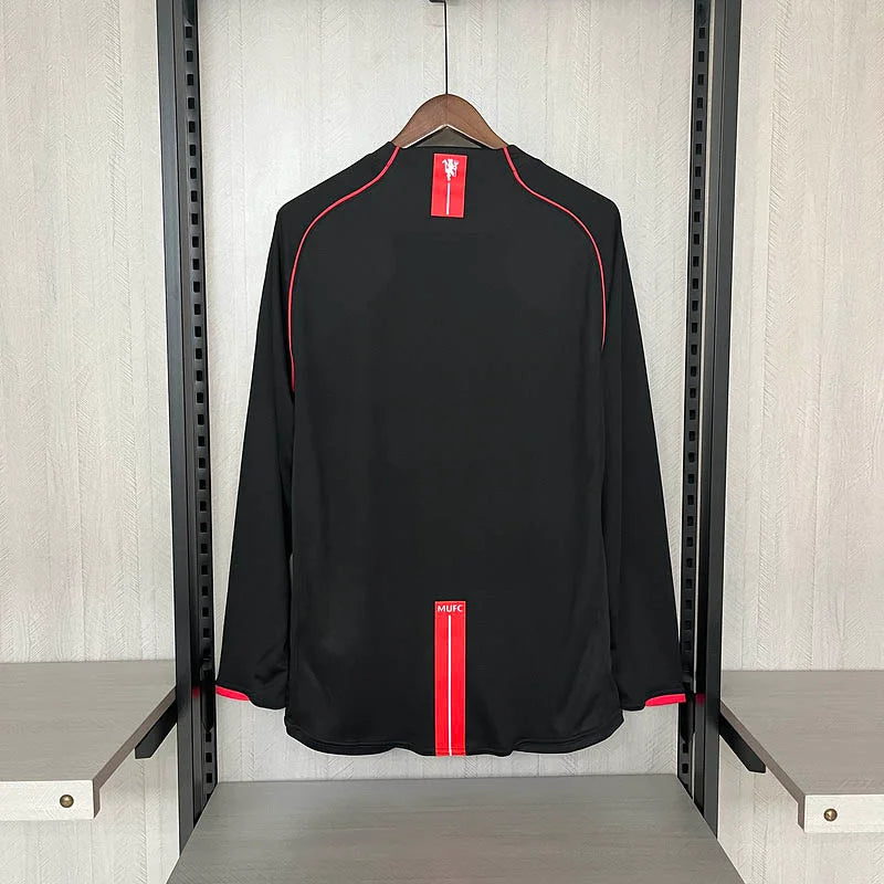 2007/2008 Retro Long Sleeve Manchester United Third Away Football Shirt