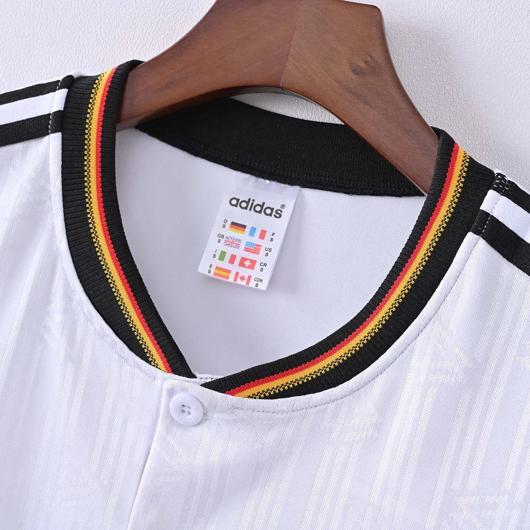 1996 Retro Germany Home Soccer Jersey Football Shirt