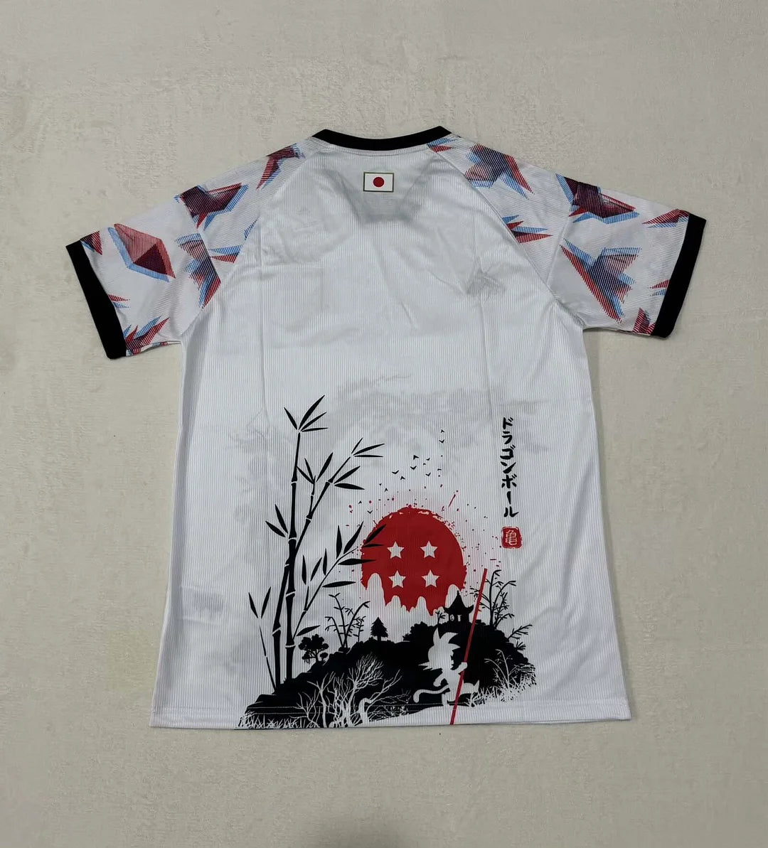 2025 Japan Special Edition Red Sun Goku Football Shirt