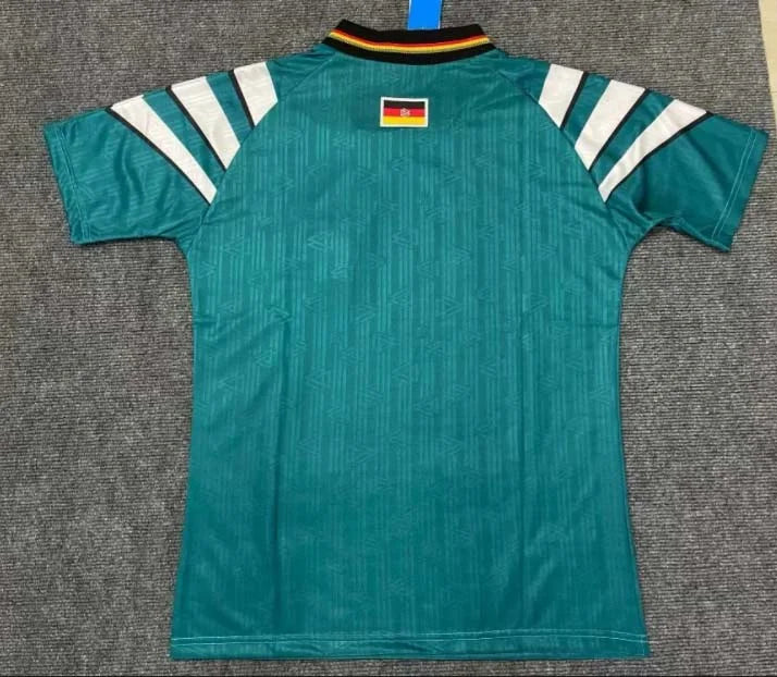 1996 Retro Germany Away Soccer Jersey Football Shirt