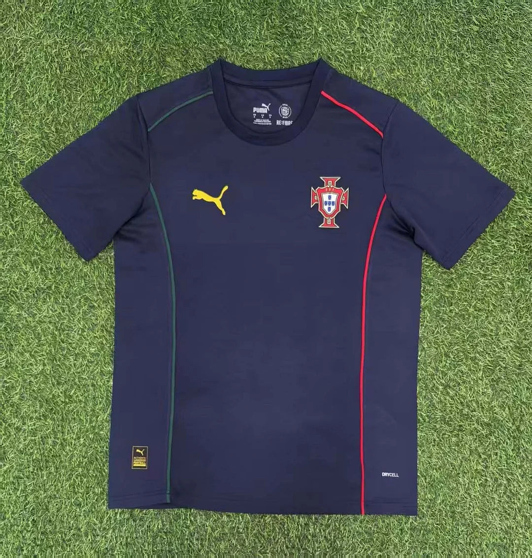 2025 Portugal Special Edition T-shirt Black Football Shirt