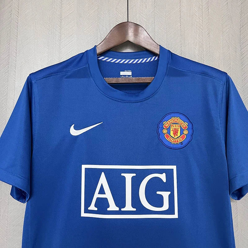 2007/2008 Retro Manchester United Football Shirt Away