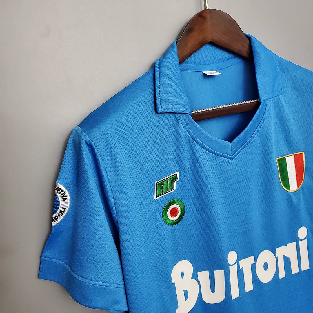 1987/1988 Retro Napoli Home Soccer Jersey