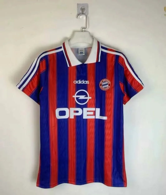 1995/1997 Retro Bayern Munich Home Football Jersey
