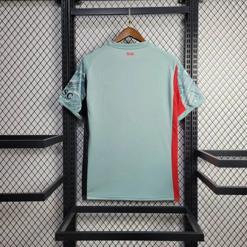 2025/2026 AC Milan Goalkeeper Gray Soccer Jersey