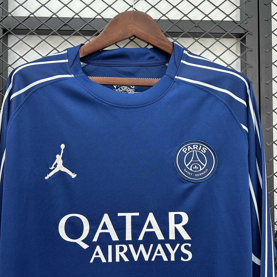 2024/2025 Long Sleeve Psg Paris Saint-Germain Fourth Away Football Shirt