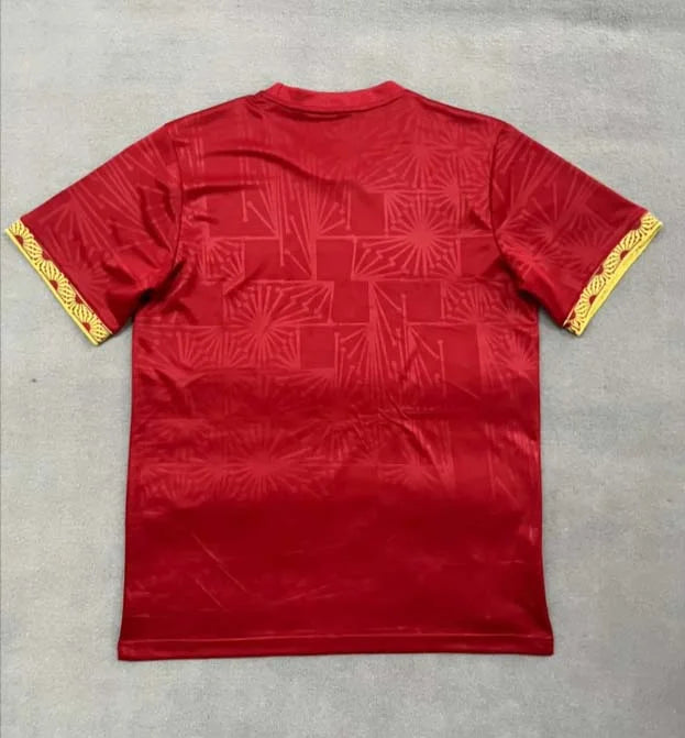 2025 Mexico National Gold cup Version Red Football Shirt