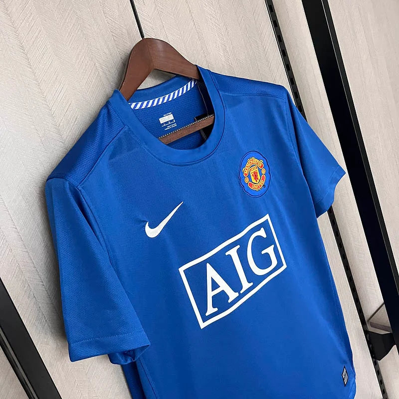 2007/2008 Retro Manchester United Football Shirt Away