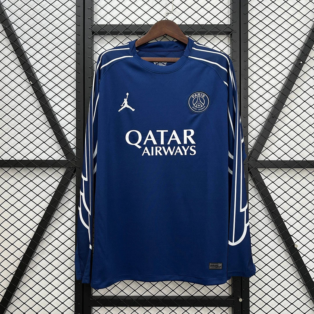 2024/2025 Long Sleeve Psg Paris Saint-Germain Fourth Away Football Shirt