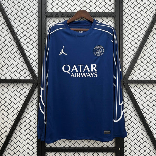 2024/2025 Long Sleeve Psg Paris Saint-Germain Fourth Away Football Shirt