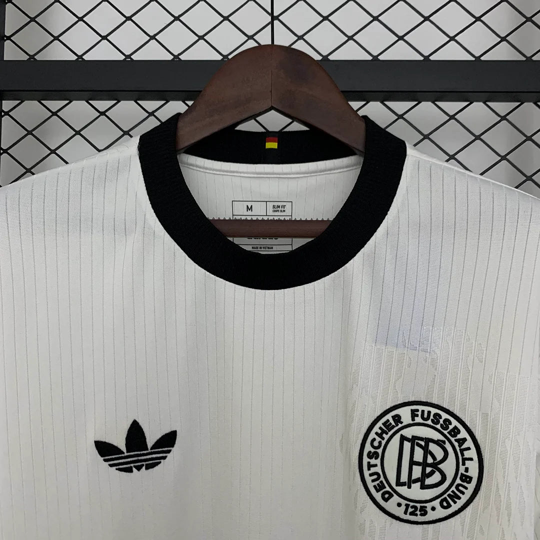 2025 Germany 125th Anniversary Edition Home White Football Shirt