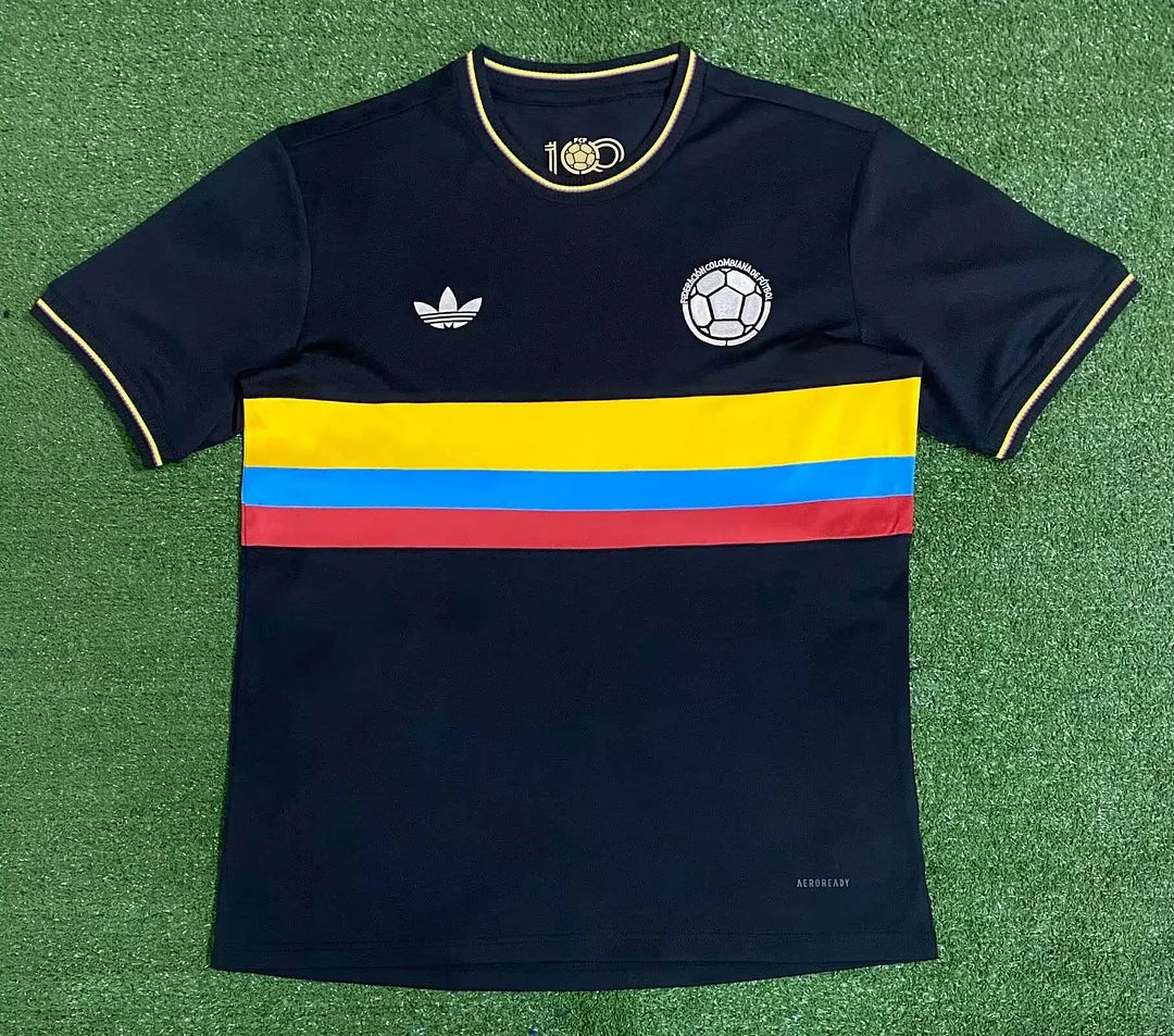 2024 Colombia 100th anniversary edition Black Football Shirt