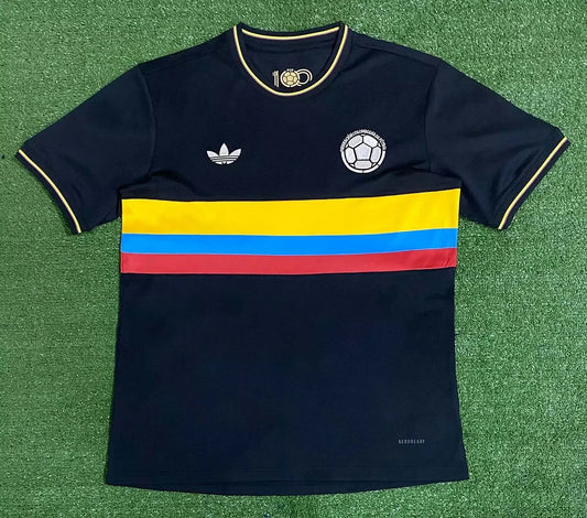 2024 Colombia 100th anniversary edition Black Football Shirt