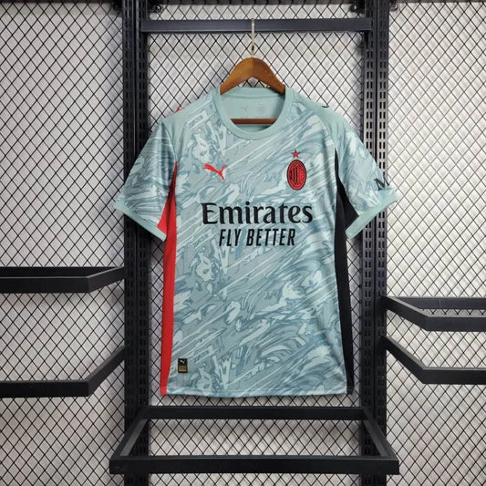 2025/2026 AC Milan Goalkeeper Gray Soccer Jersey
