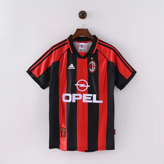 1998/1999 Retro AC Milan Home Football Shirt