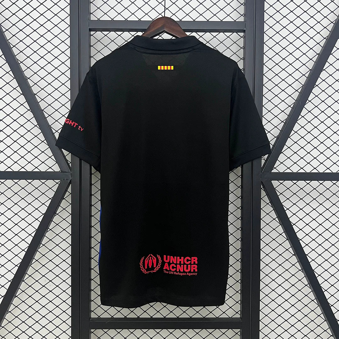 2024/2025 Barcelona Travis Scott Joint Edition Black Football Shirt