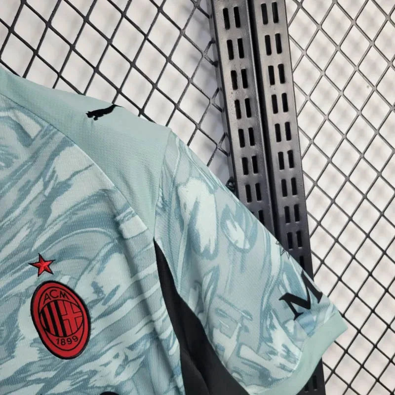 2025/2026 AC Milan Goalkeeper Gray Soccer Jersey
