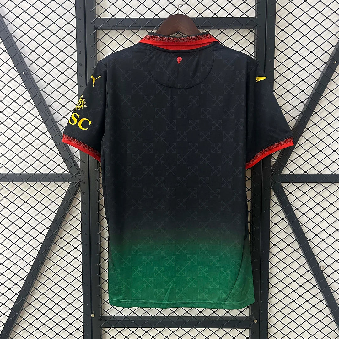 2024/2025 AC Milan Fourth Away Black Soccer Jersey