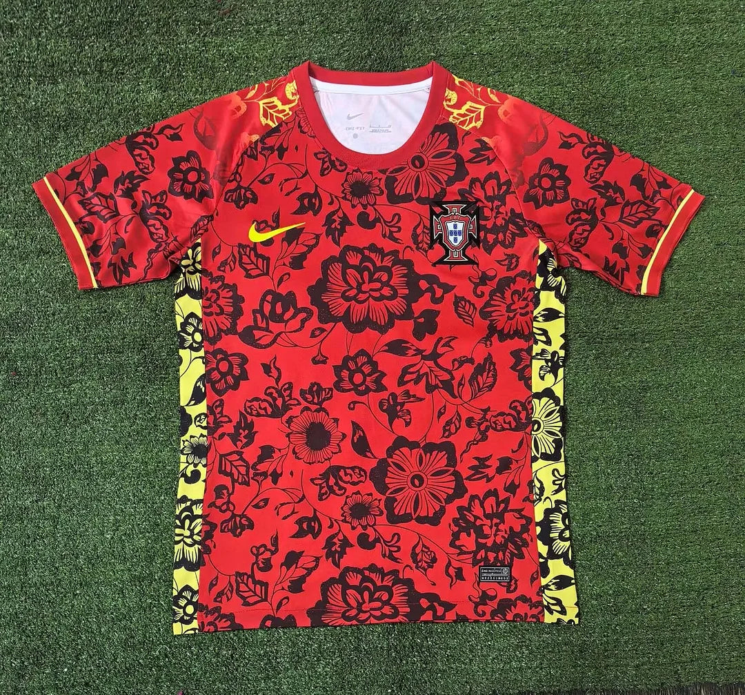 2024 Portugal Special Edition Red Football Shirt