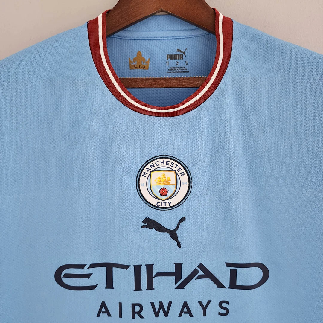 2022/2023 Manchester City Home Football Shirt