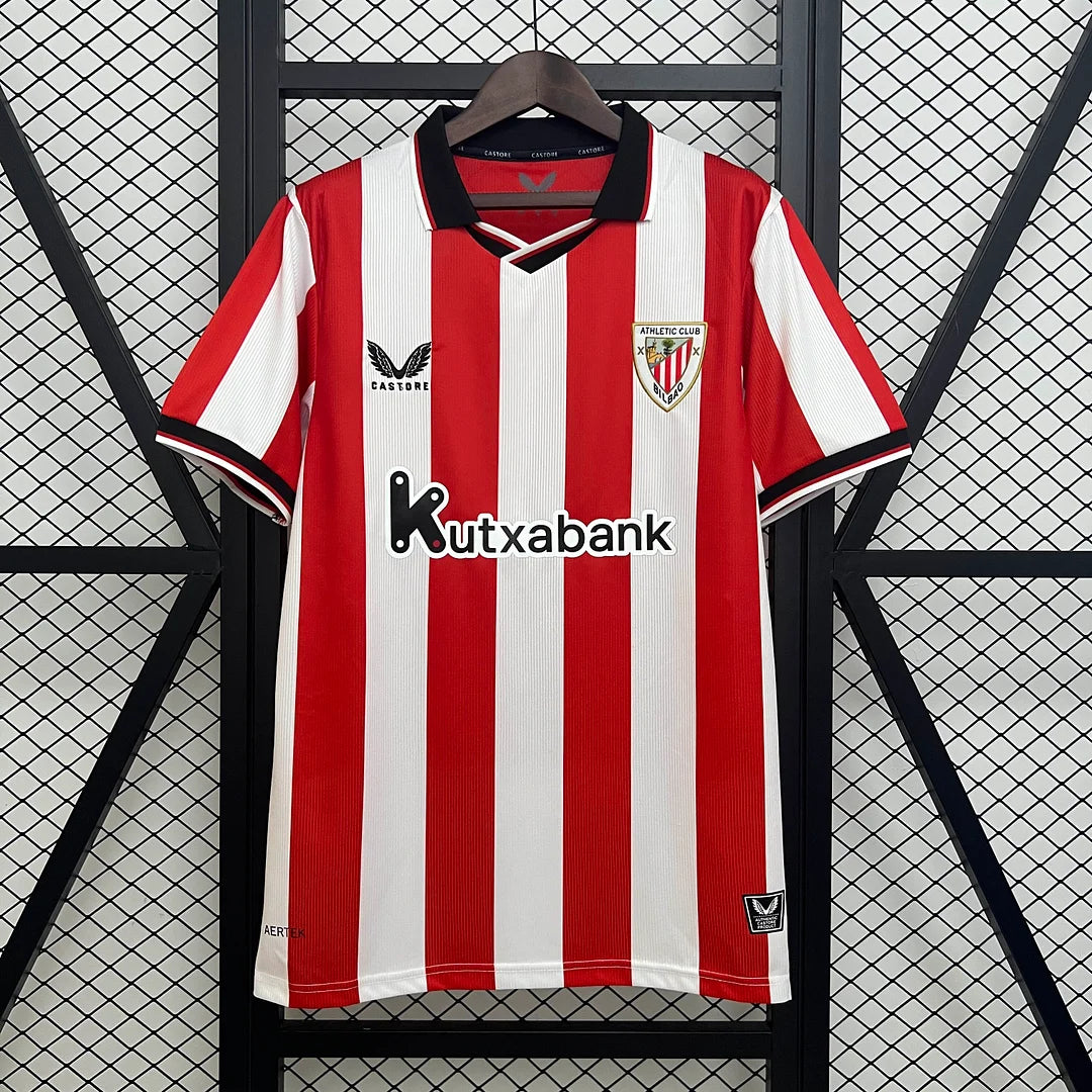2025/2026 Athletic Bilbao Home Football Shirt