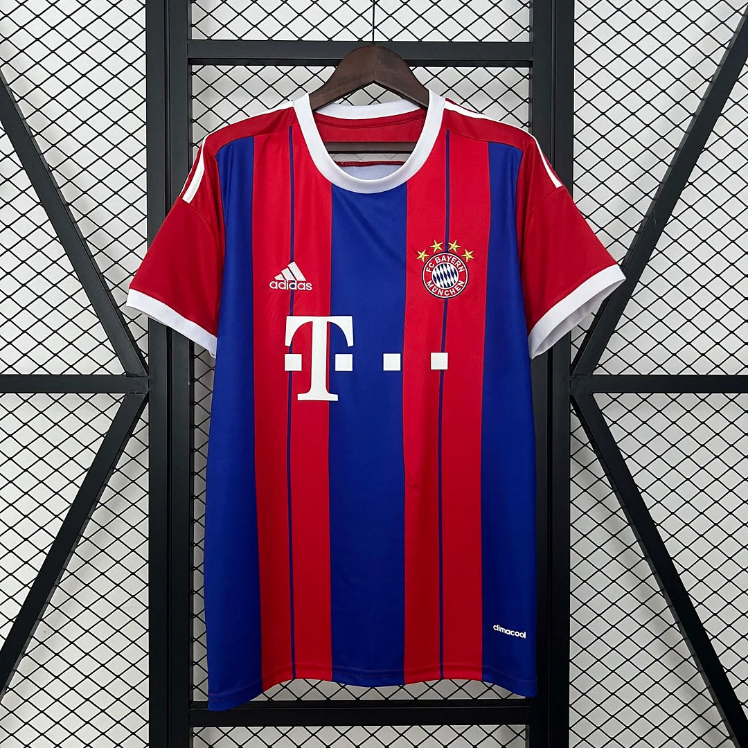 2014/2015 Retro Bayern Munich Home Football Jersey