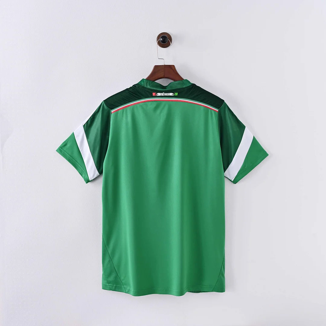 2014 Retro Mexico National Home Football Shirt