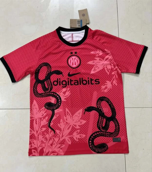 2024/2025 Internazionale Milan Special Edition Red Football Jersey