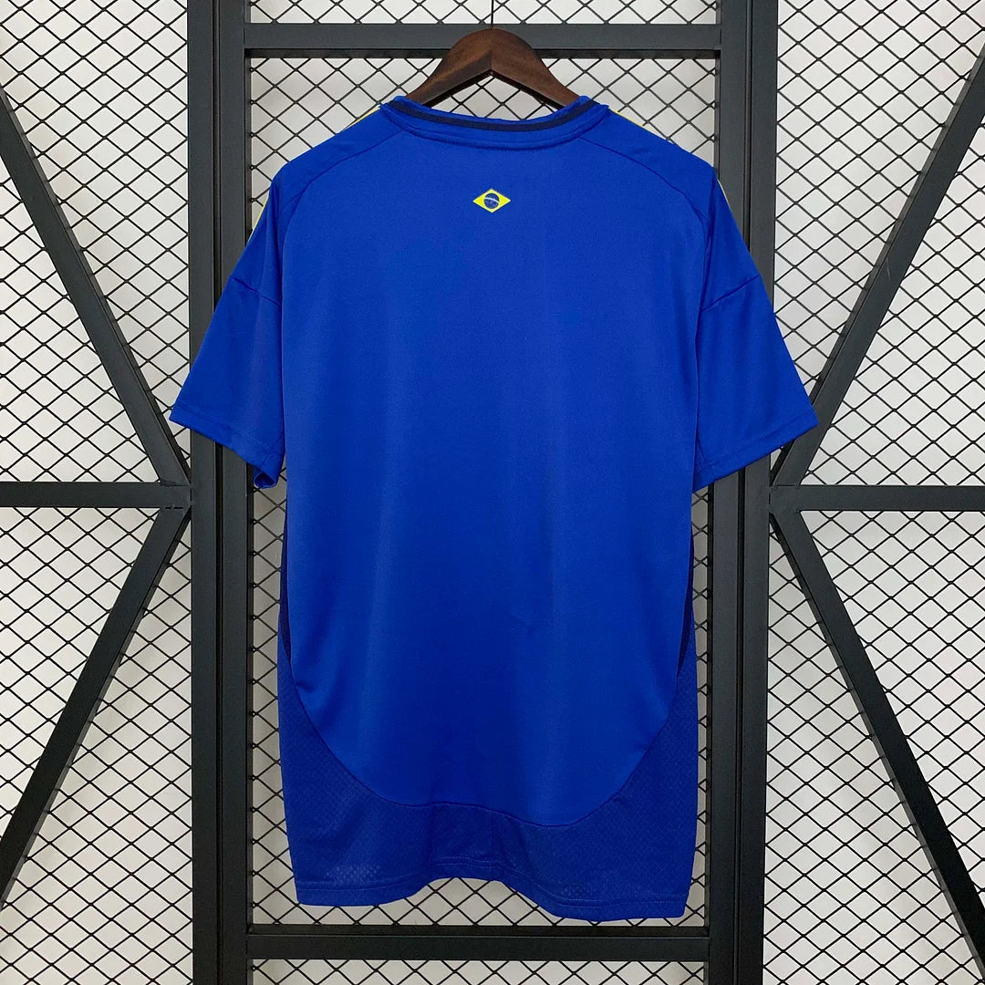 2025 Brazil Special Edition Jesus blue Football Shirt