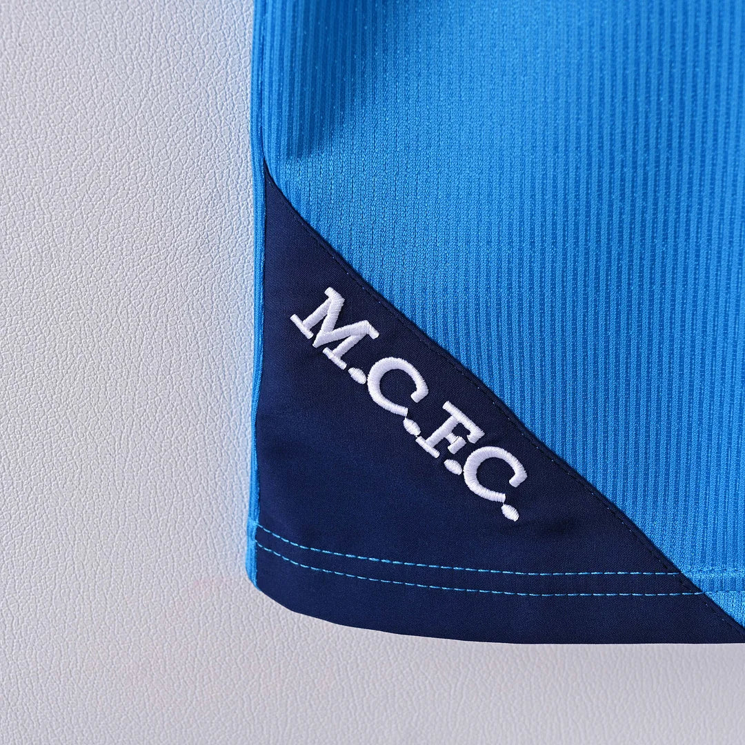 1999/2001 Retro Manchester City Home Football Shirt