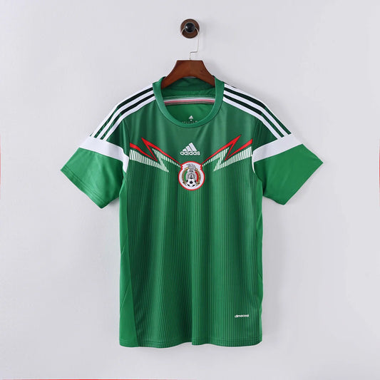 2014 Retro Mexico National Home Football Shirt