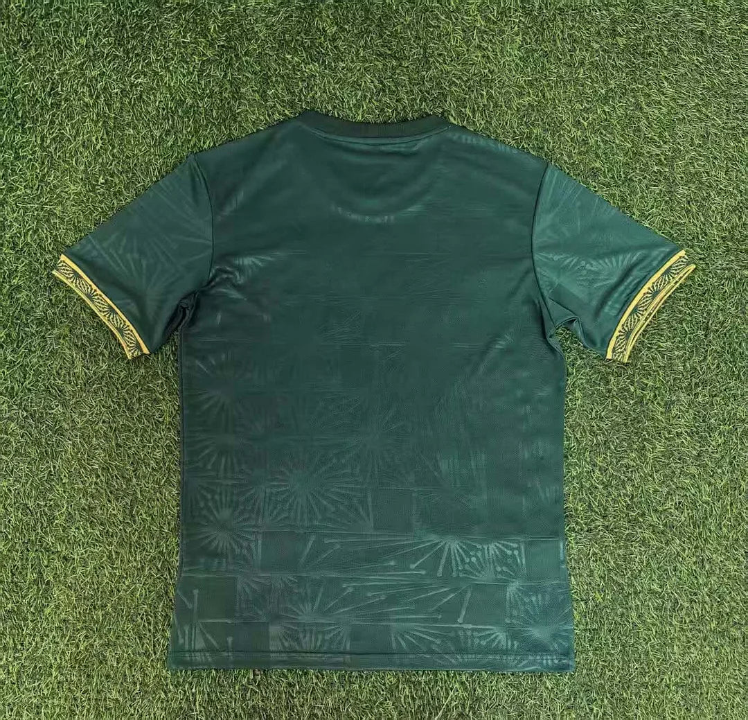 2025 Mexico National Gold cup Version Green Football Shirt