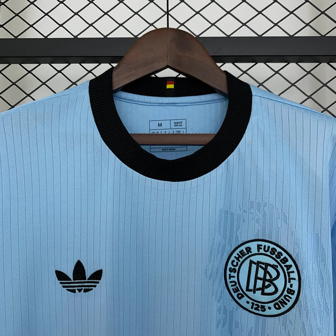 2025 Germany 125th Anniversary Edition Goalkeeper Light Blue Football Shirt