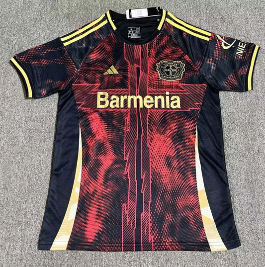 2025/2026 Leverkusen Special Edition Black and Red Football Jersey