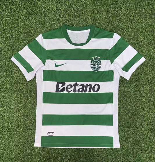 2025/2026 Sporting Lisbon Home Football Shirt