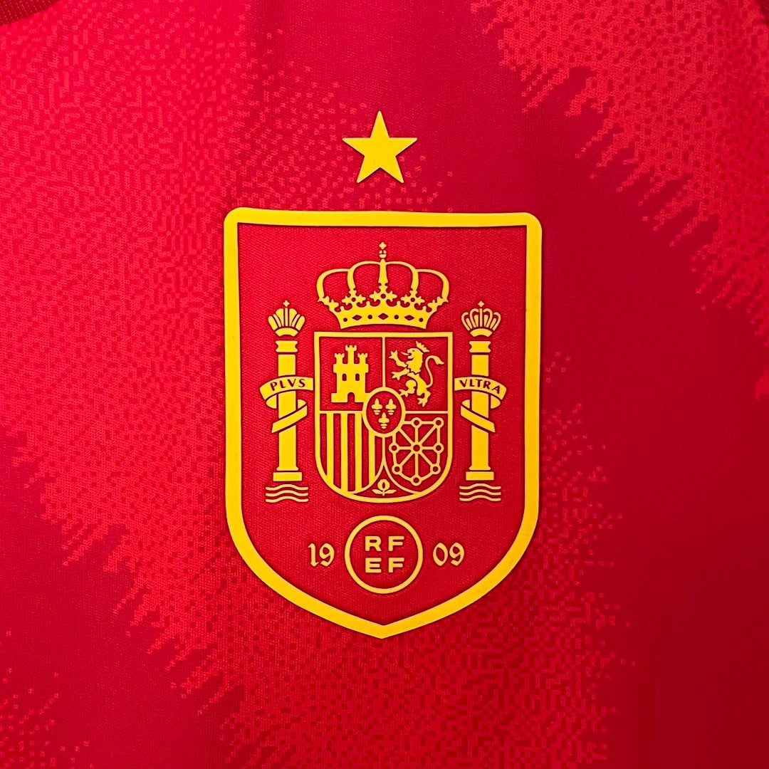 2024 Spain Home Football Shirt