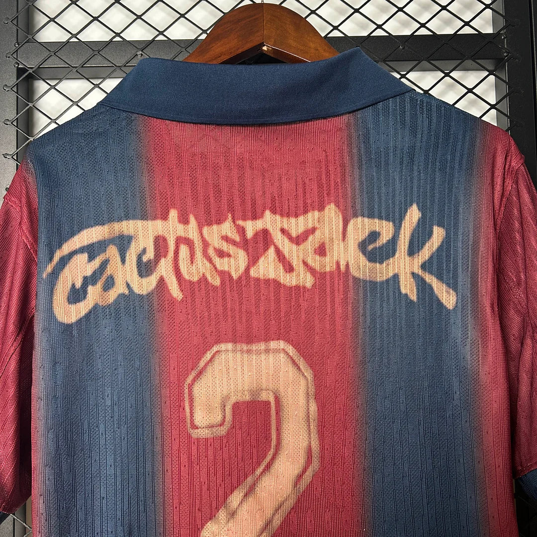 2025/2026 Barcelona Travis Scott Joint Edition Polo Shirt Football Shirt
