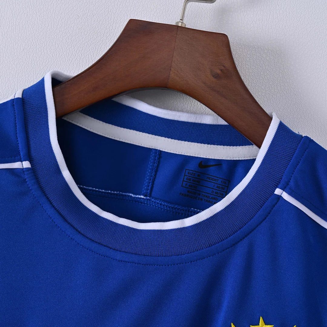 1998 Retro Brazil Away Football Shirt