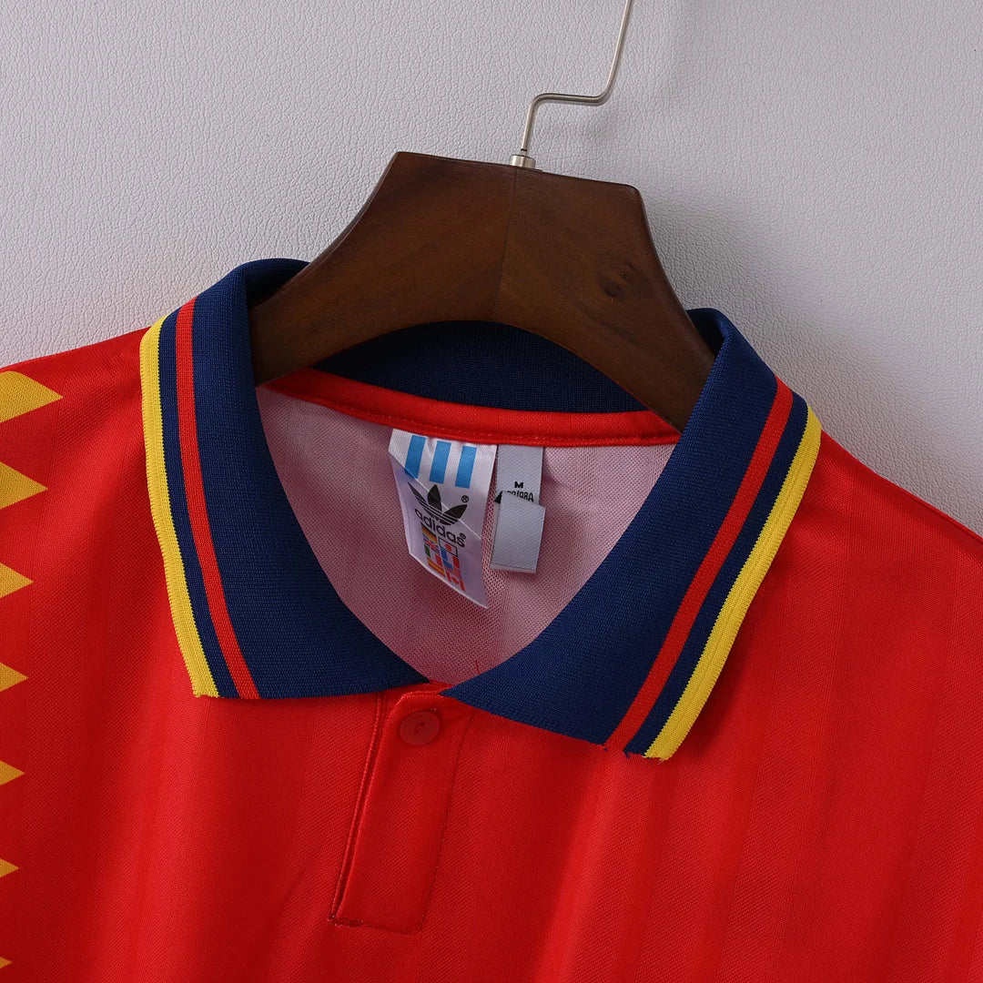1994 Retro Spain Home Football Shirt
